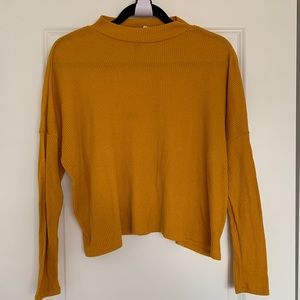 mustard yellow long sleeve